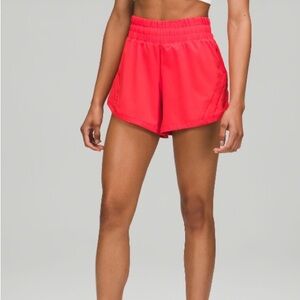 Lululemon track that midi 5in length running shorts